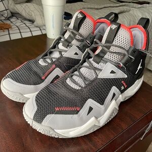 Jordan Westbrook One Take Black Cement Sneakers Size 11.5